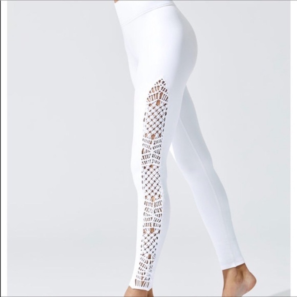 Carbon38 Crochet Leggings